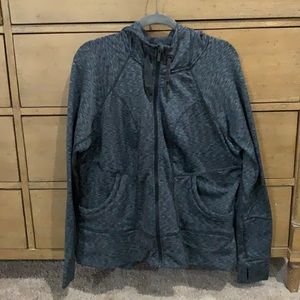 Athleta, sweatshirt,Space dyed charcoal